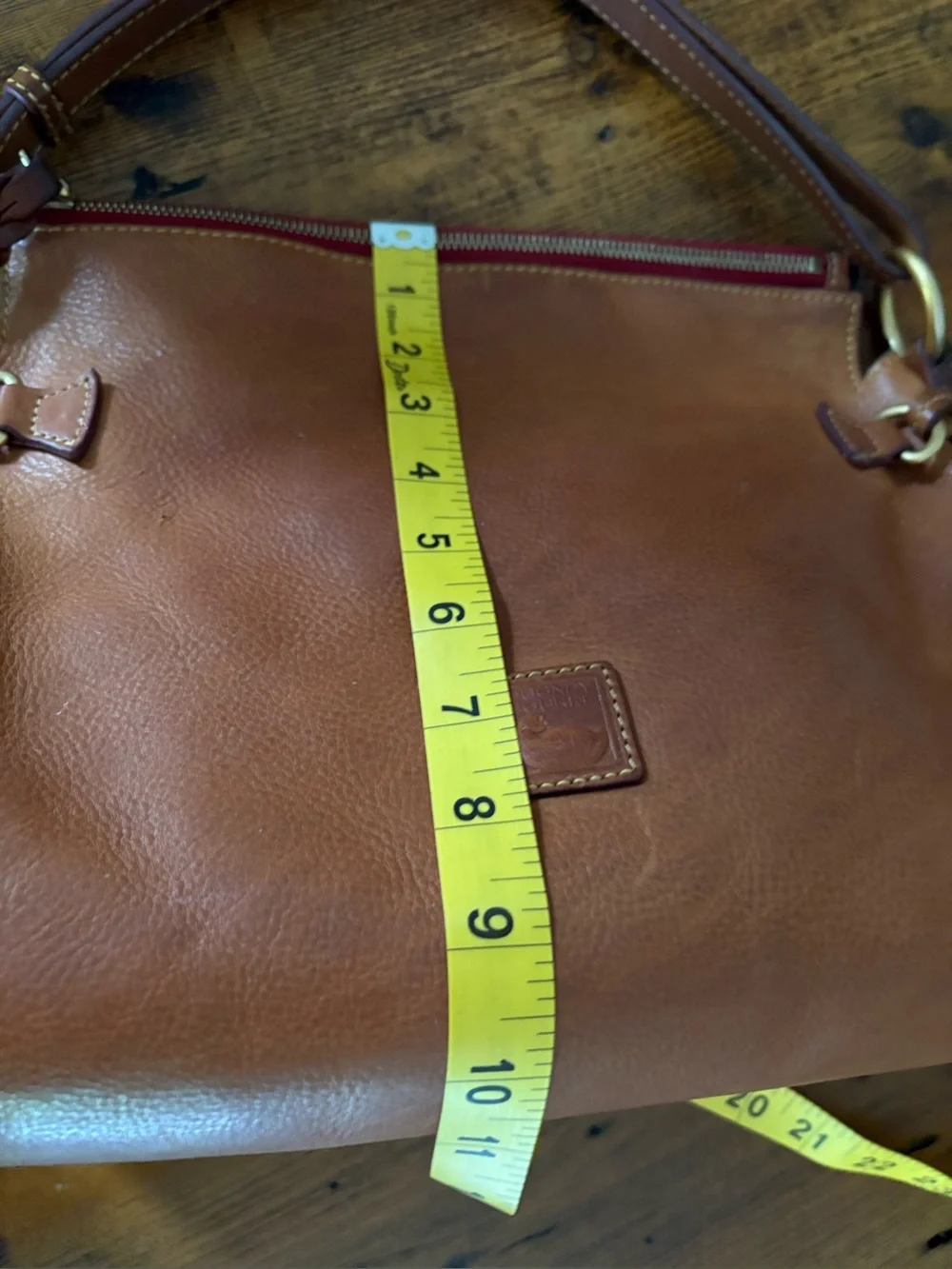 Dooney & Bourke Florentine Collection Natural Tan Hobo Satchel